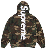 Supreme Satin Appliqué Hooded Sweatshirt