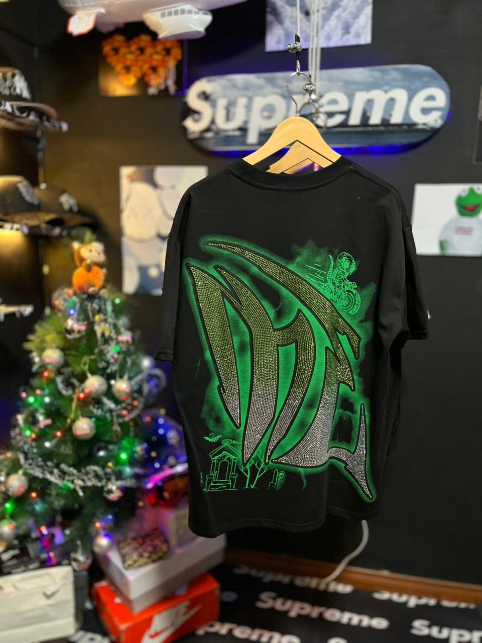 Mixed Emotion Tee Green