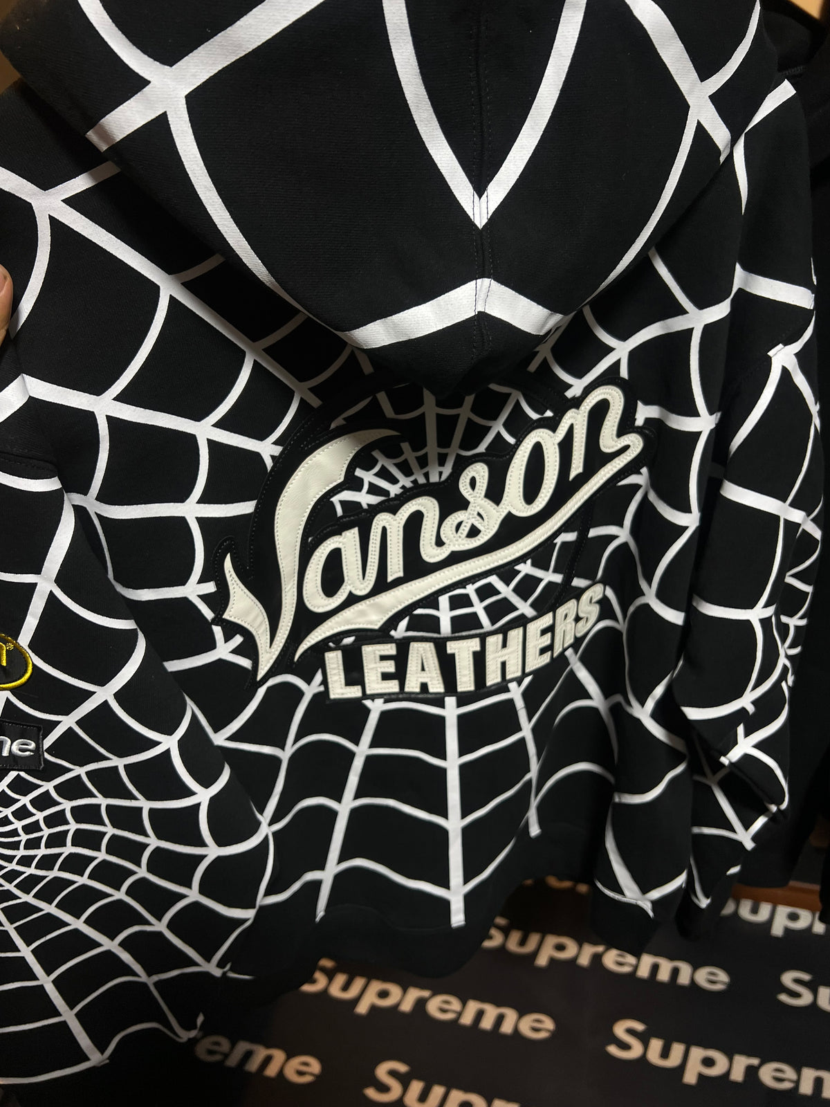 Supreme Vanson Leathers Spider