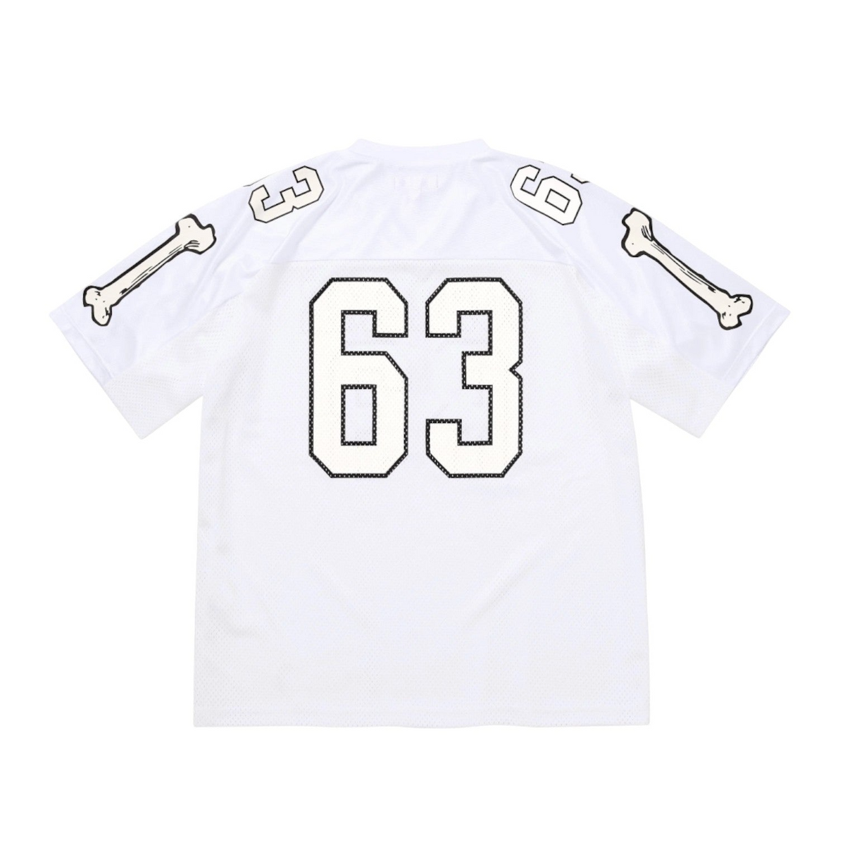 Supreme Bones Football Jersey 'White'