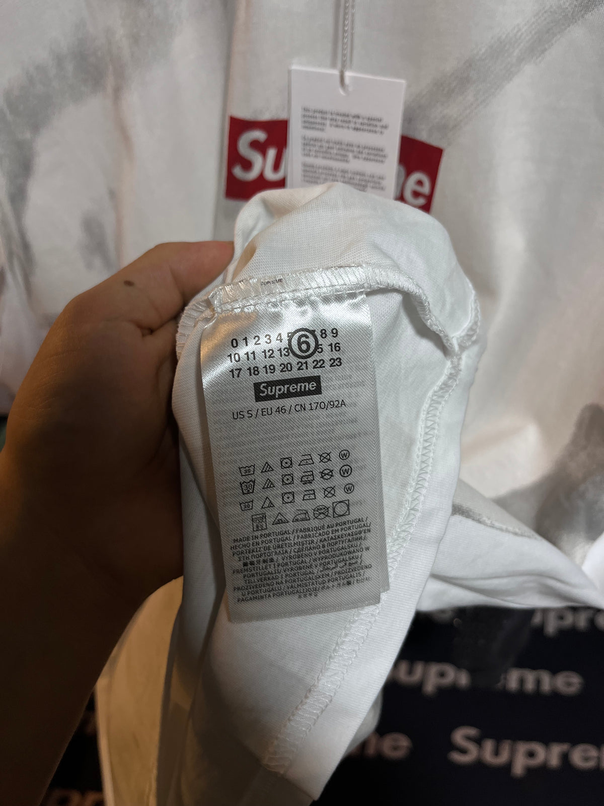 Supreme x MM6 Maison Margiela Box Logo