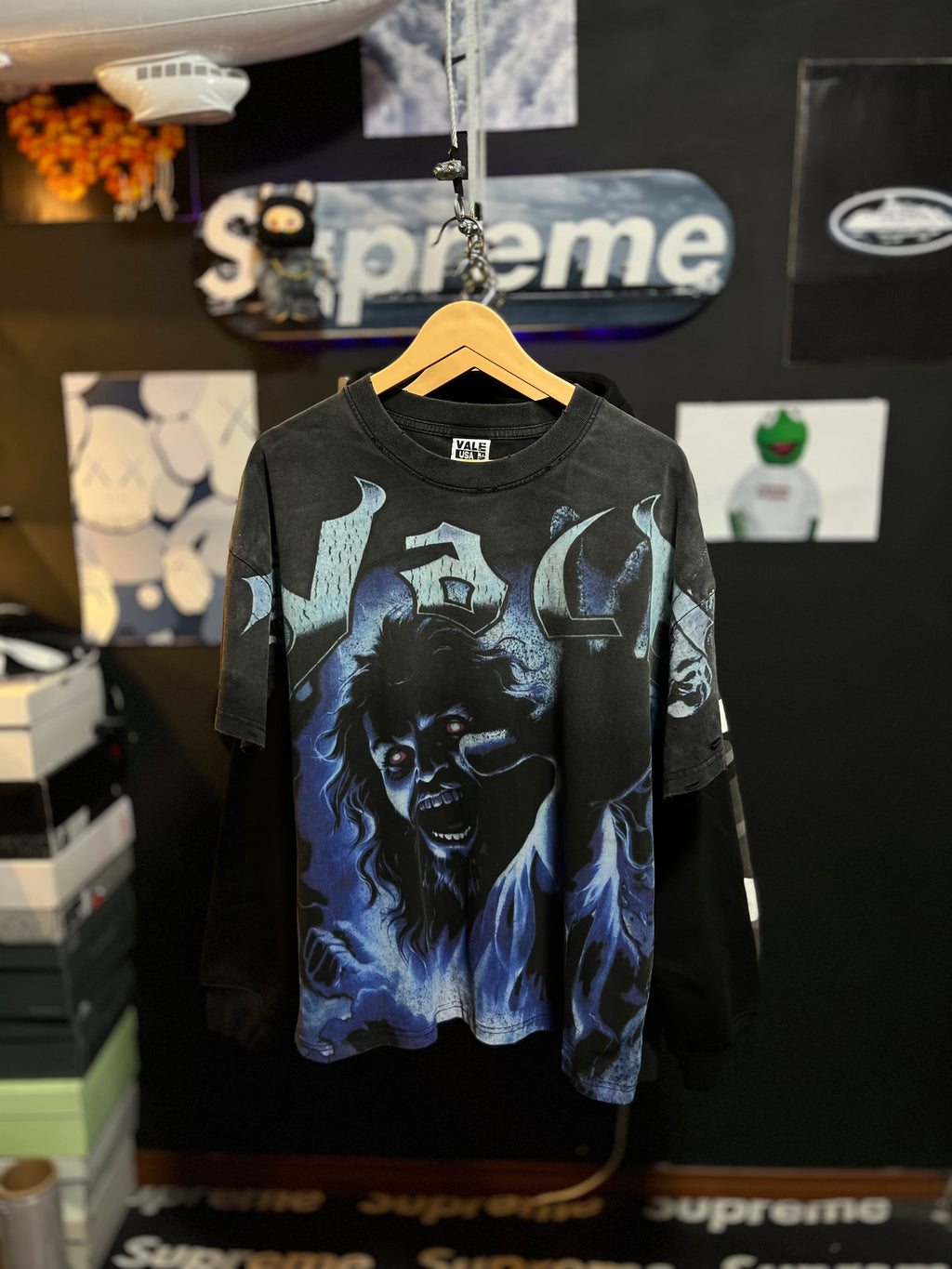 Vale Forever Fear Big Tee 'Black'