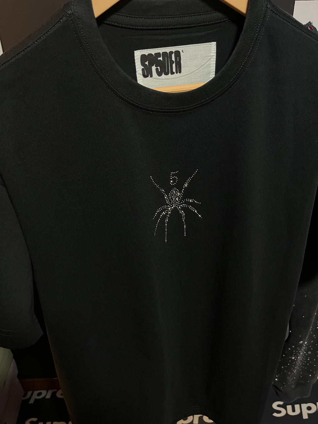 Camiseta Sp5der TM Rhinestone