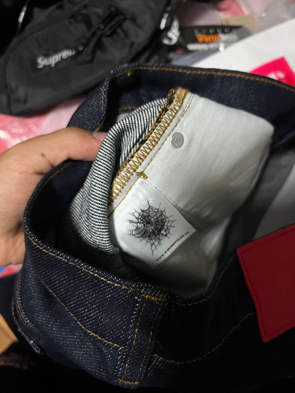 Sp5der V3 Añil Denim Añil Denim