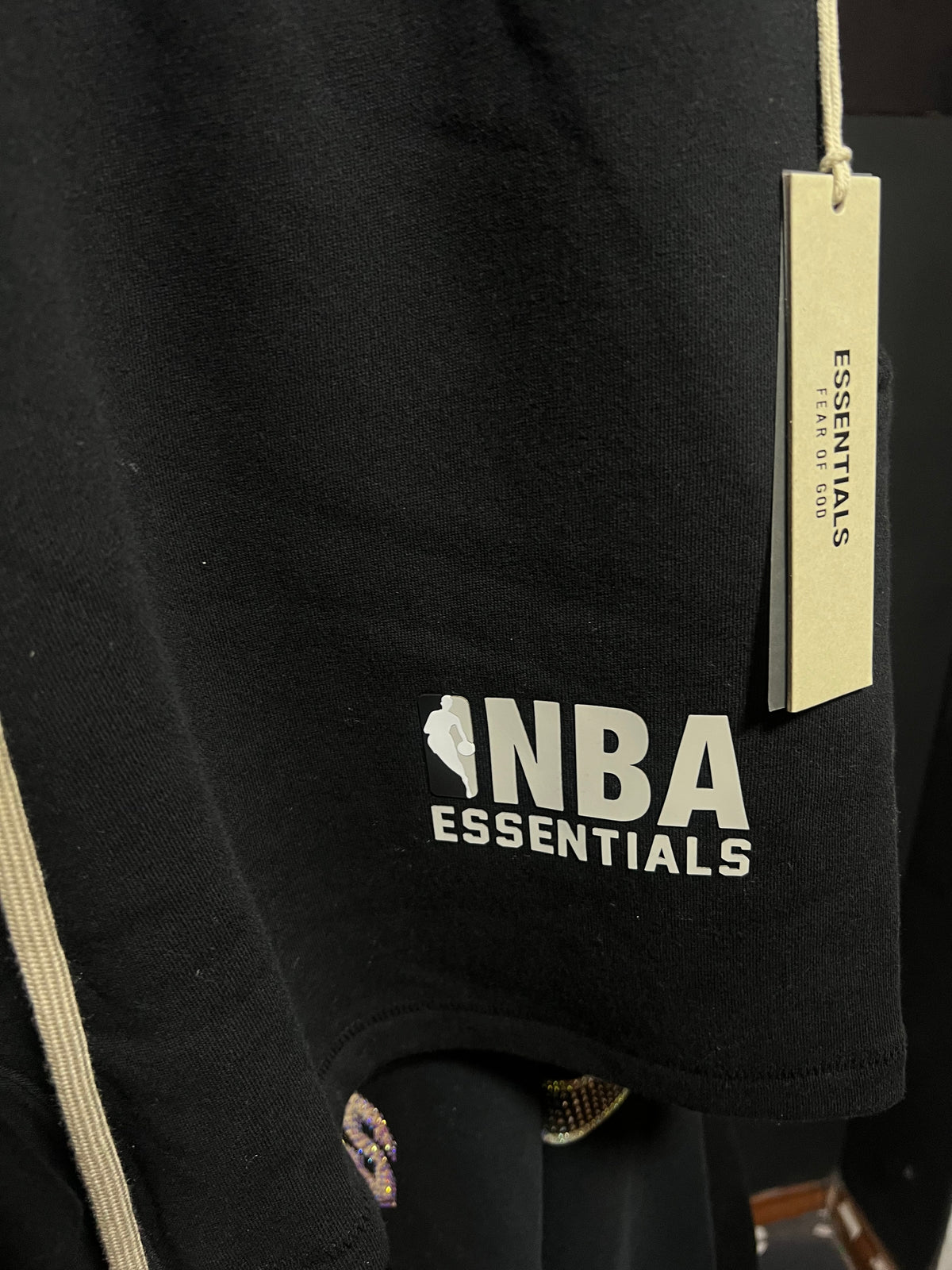 Fear of God Essentials NBA Shorts Black