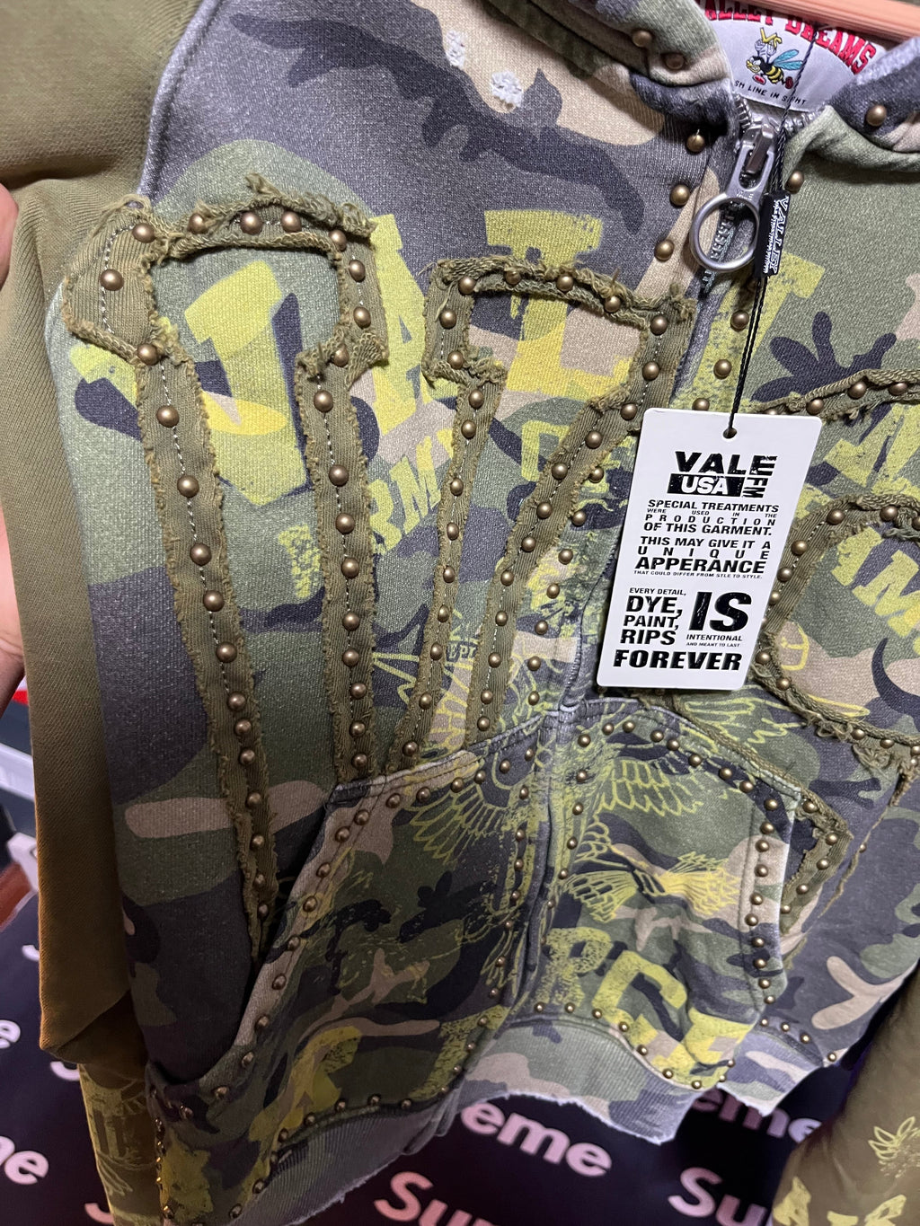 Hoodie Vale Forever Camo