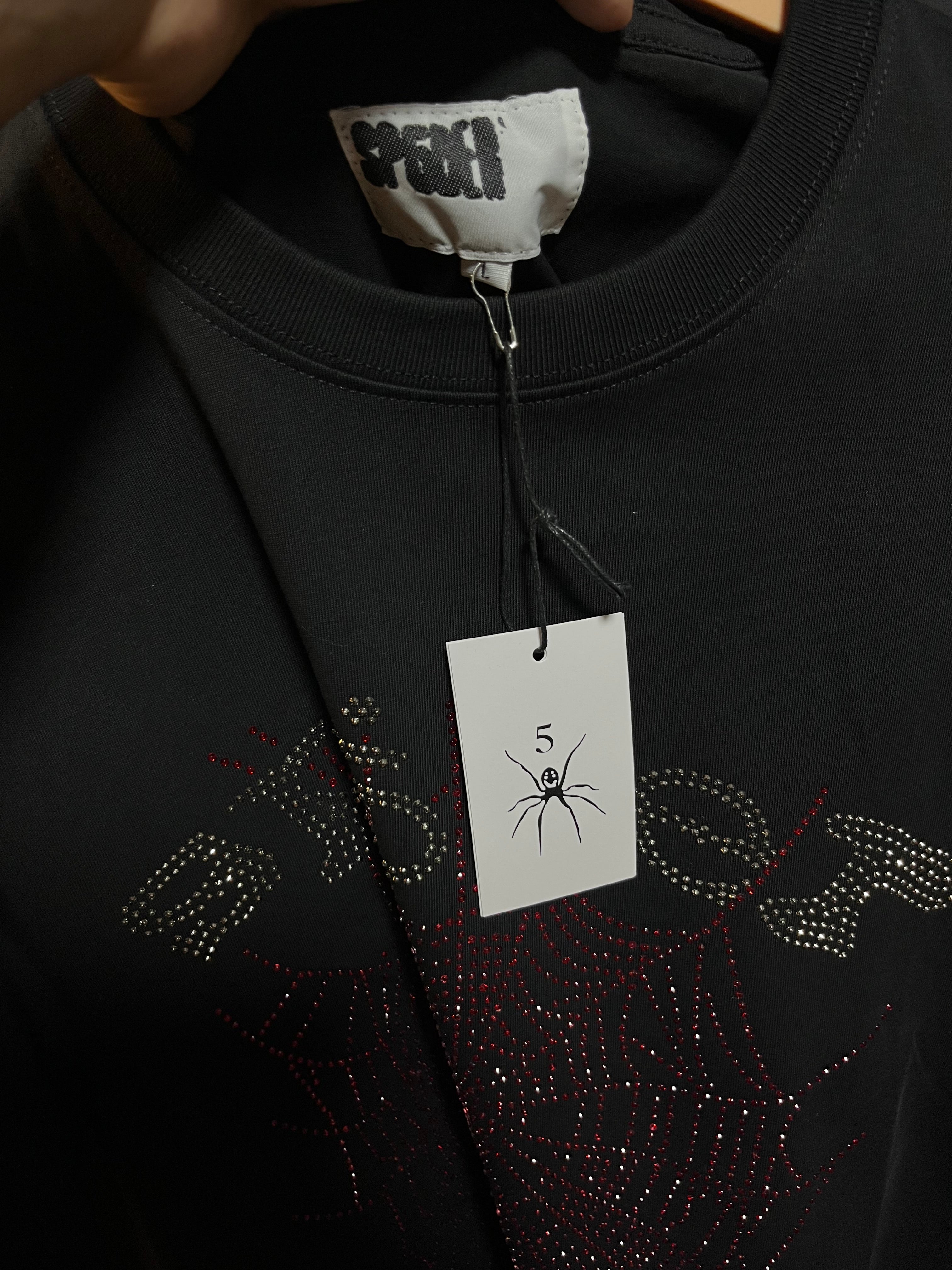 Sp5der Rhinestones Tee