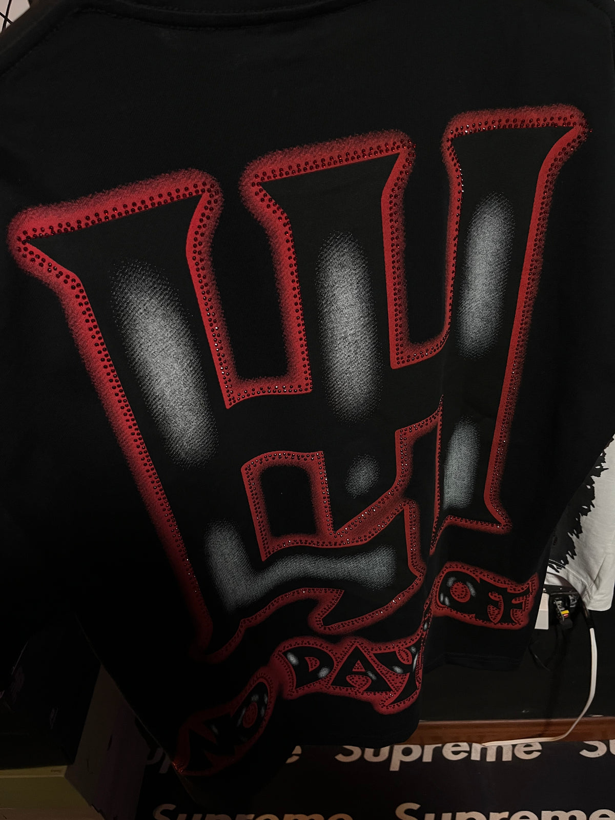 Angry Pitbull Rhinestone Tee