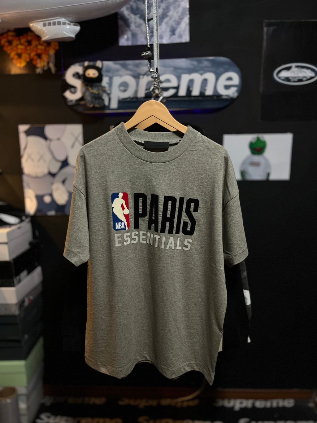 Fear of God Essentials NBA Paris Tee
