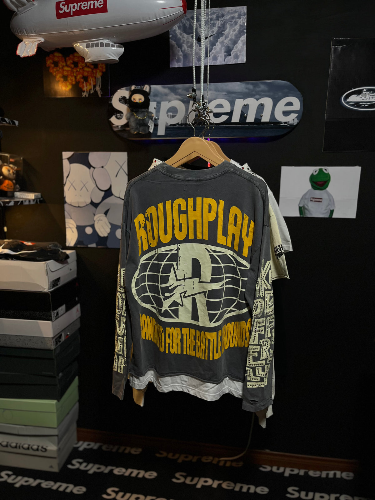 Rough play Bandaid grey soul