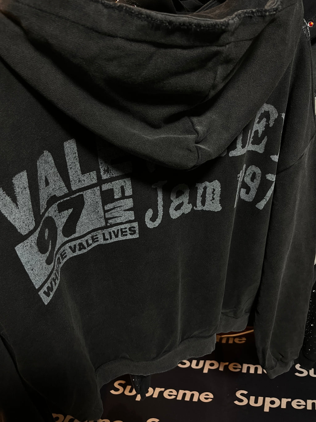 Vale Forever Big Chain Hoodie 'Black'