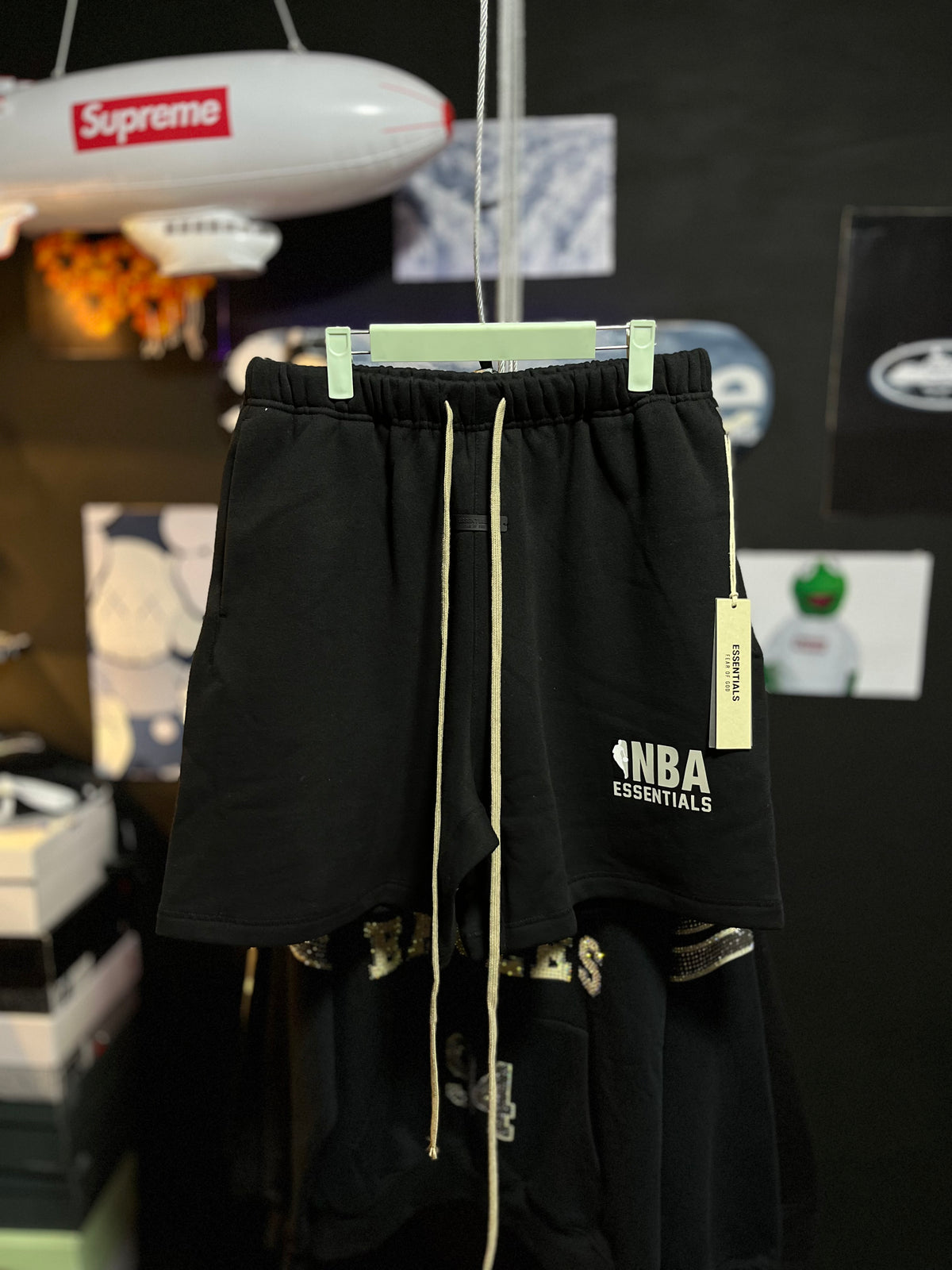Fear of God Essentials NBA Shorts Black