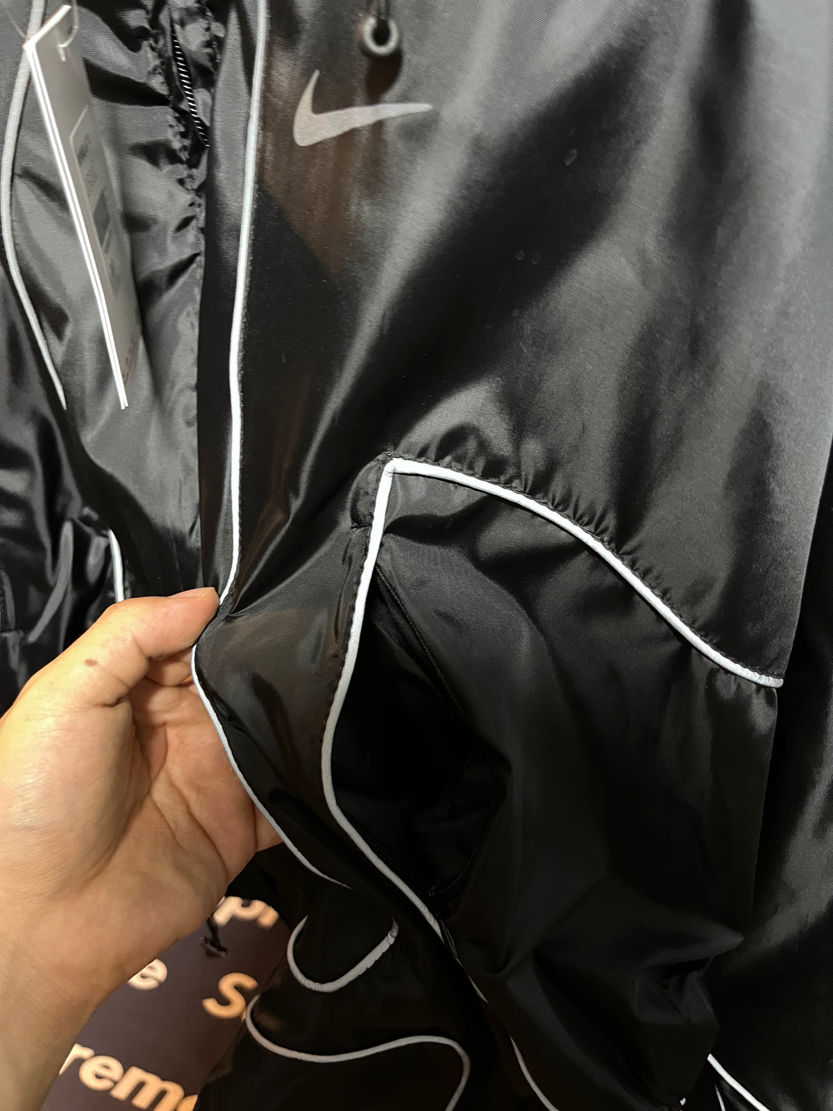 Corteiz x Nike NRG Onyx Track Jacket Black
