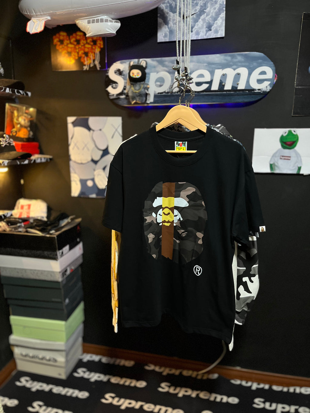 BAPE Transform Big Ape Head Tee