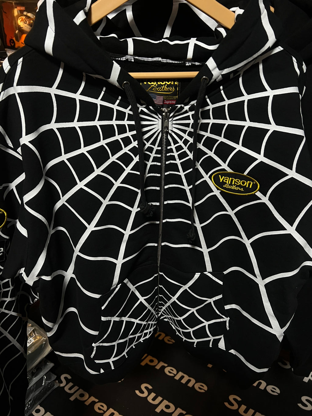 Supreme Vanson Leathers Spider