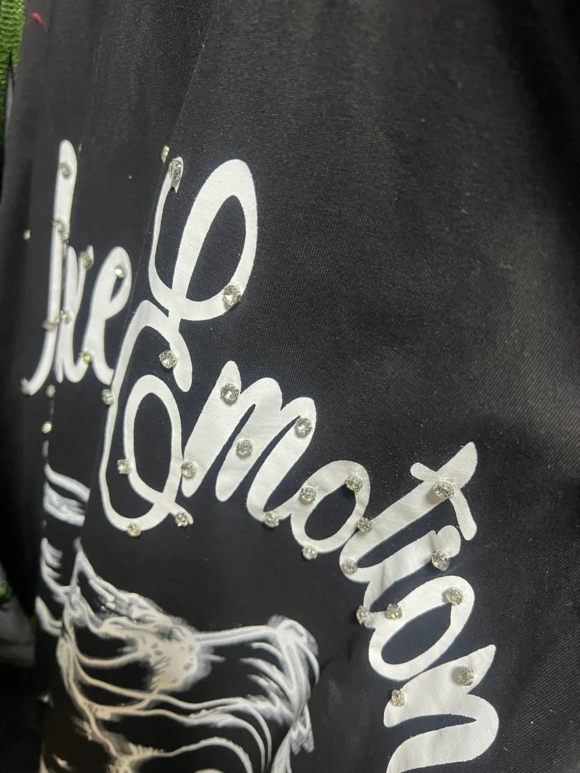Mixed Emotion Tee Angel Negro