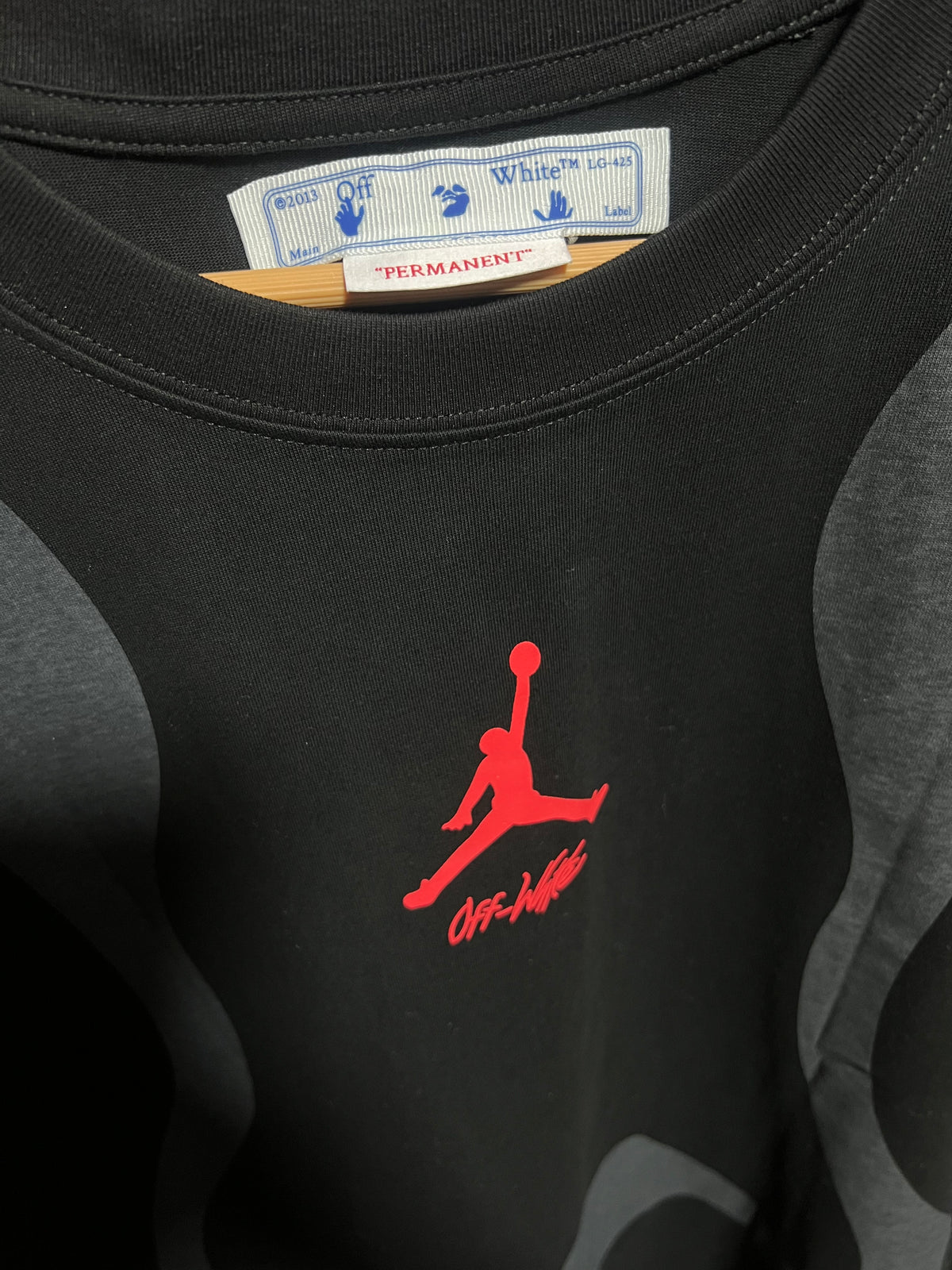 Off-White x Jordan T-Shirt 'Black'