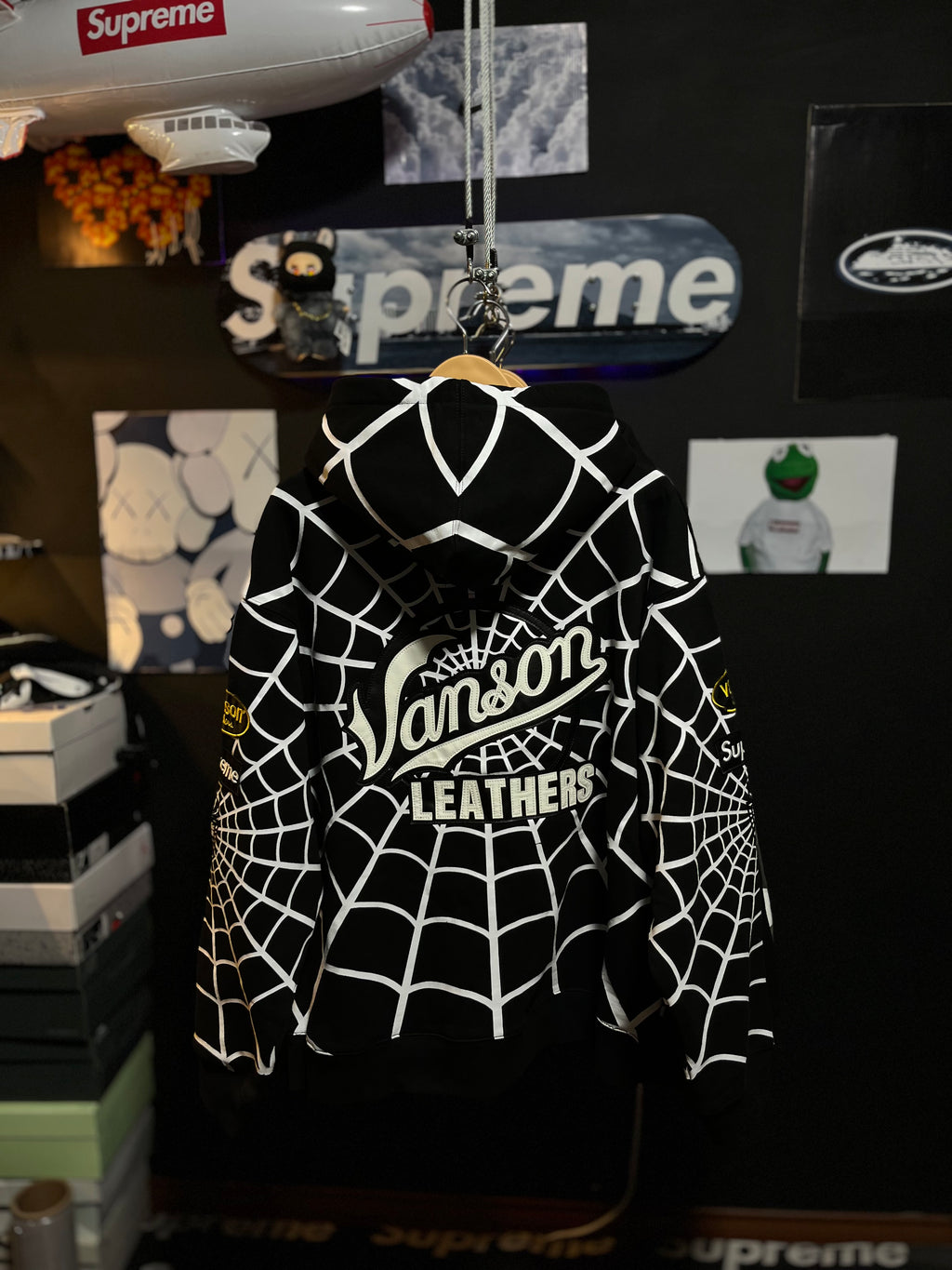 Supreme Vanson Leathers Spider