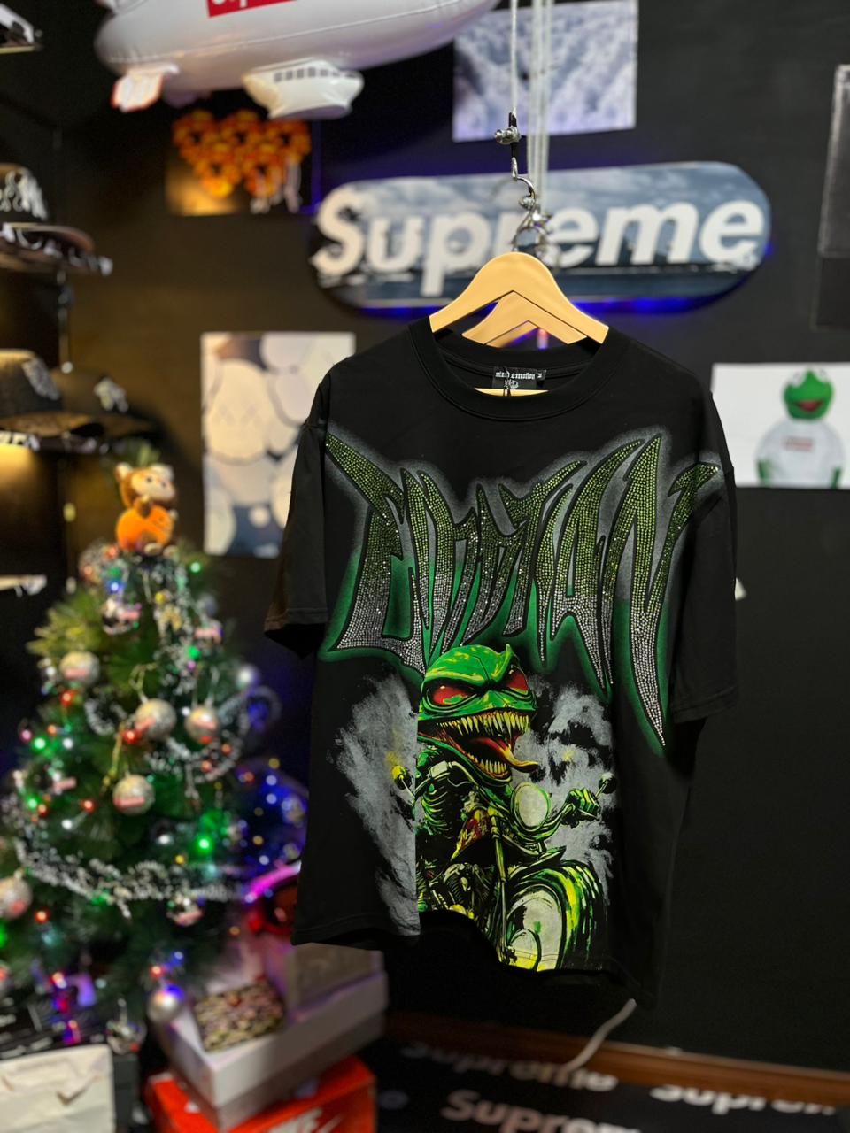 Mixed Emotion Tee Green