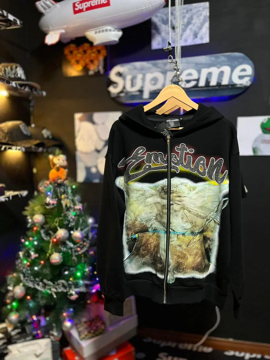 Zip Hoodie Mixed Emotion