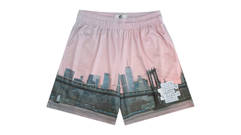 Eric Emanuel EE Basic/Core Short Brooklyn Bridge Skyline/Silver - frontal