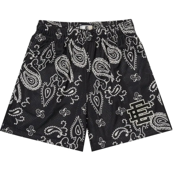Eric Emanuel EE Basic Short Black Paisley - frontal