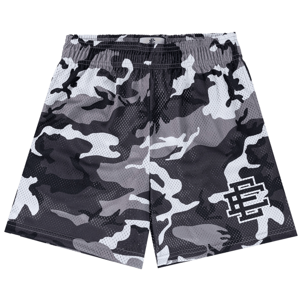 Eric Emanuel EE Basic Short 'White/Black EE Camo' - frontal
