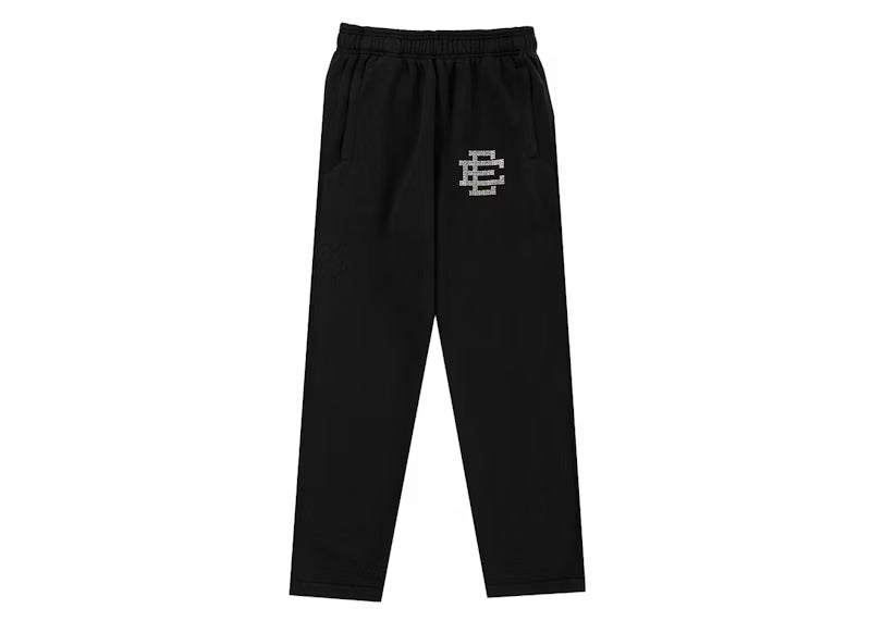 Eric Emanuel EE Basic Swarovski Sweatpant Black - frontal