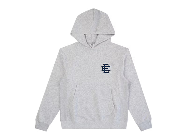 Eric Emanuel EE New York Yankees Hoodie Heather Grey/Navy - frontal
