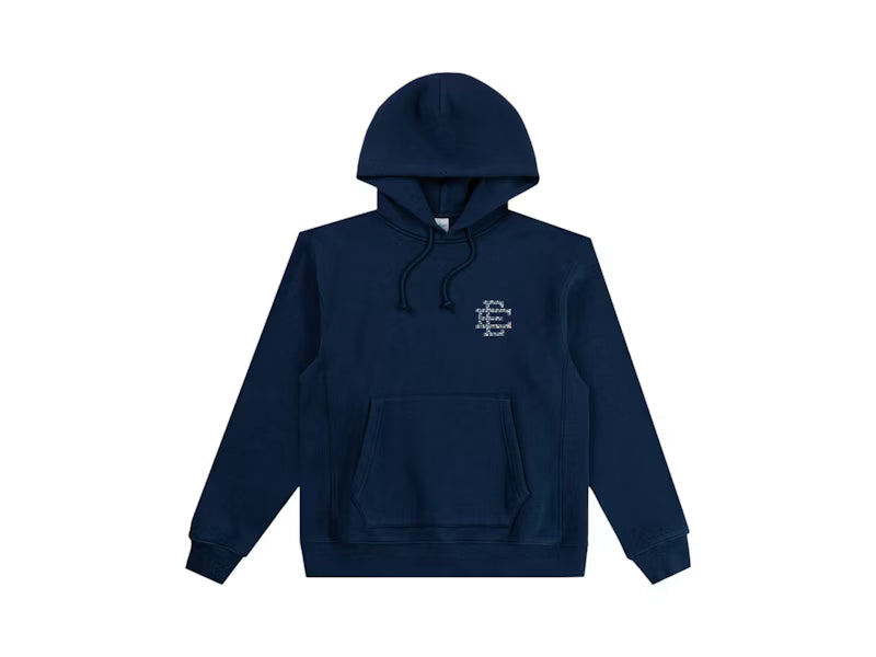 Eric Emanuel EE Swarovski Hoodie Navy - frontal