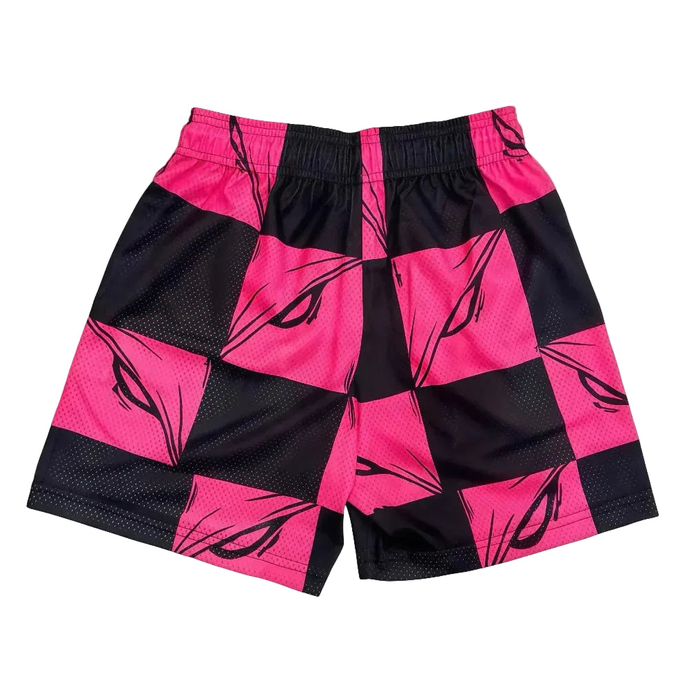 Eric Emanuel x Matty Boy EE Short Pink Silver Friends & Family - posterior