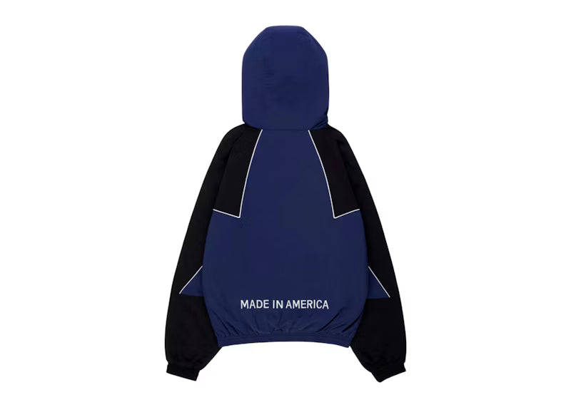 NAHMIAS x Marty Supreme A24 Classic Warm Up Jacket Navy - posterior