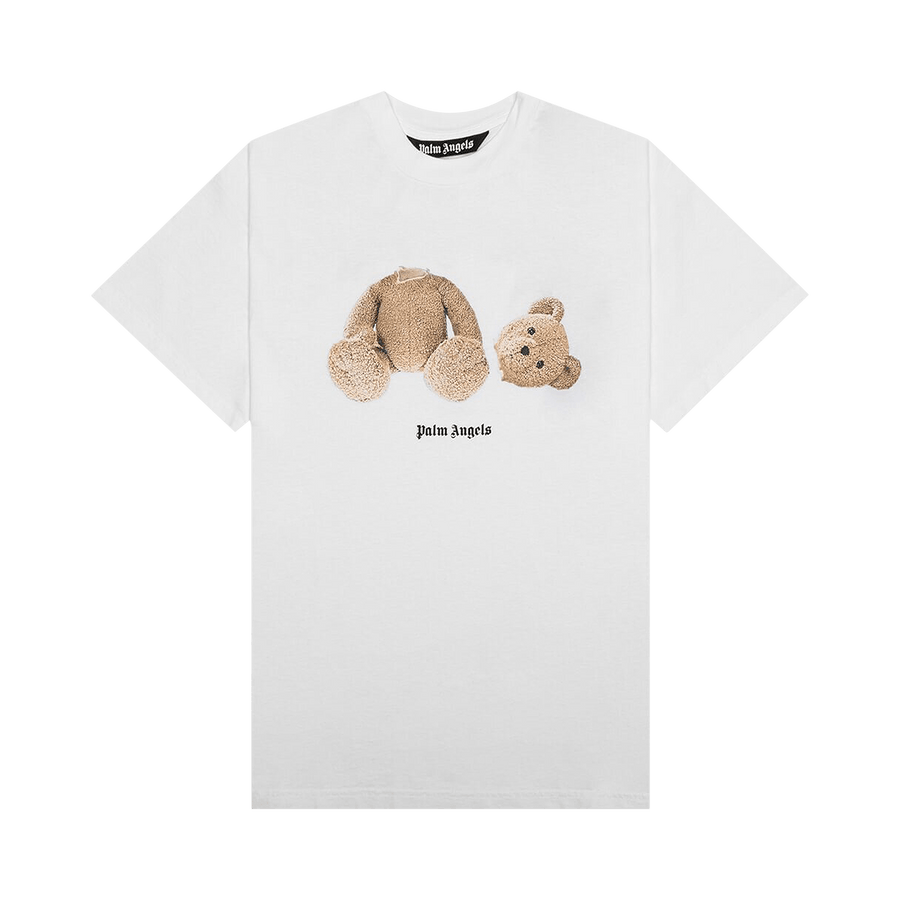 Palm Angels Bear Classic Tee 'White/Brown'