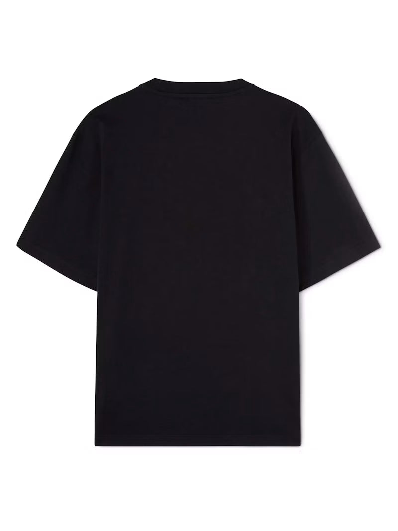 Palm Angels Classic Logo Slim T-shirt Black/White - posterior