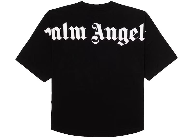 Palm Angels Logo T-shirt Black - frontal