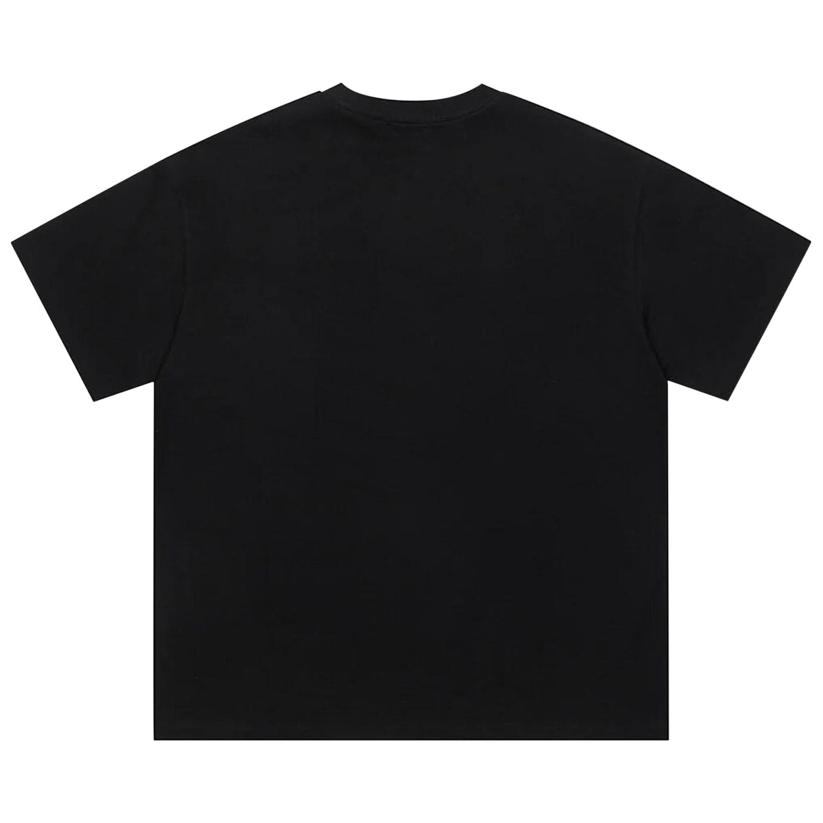 Palm Angels NY Monogram Spray Tee 'Black/Blue' - posterior