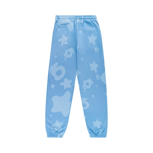 Sp5der Beluga V2 Sweatpant 'Dusty Blue' - frontal
