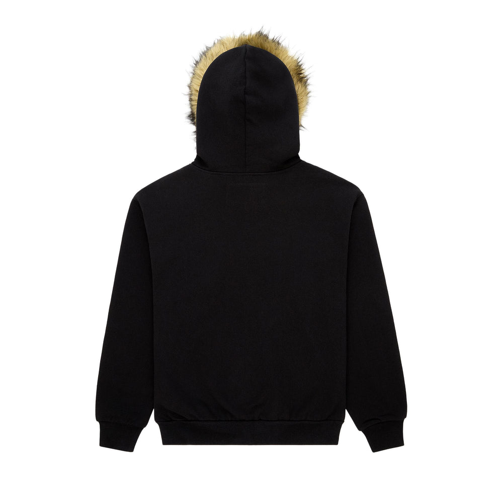 Sp5der Garibaldi Zip Up 'Black' - posterior