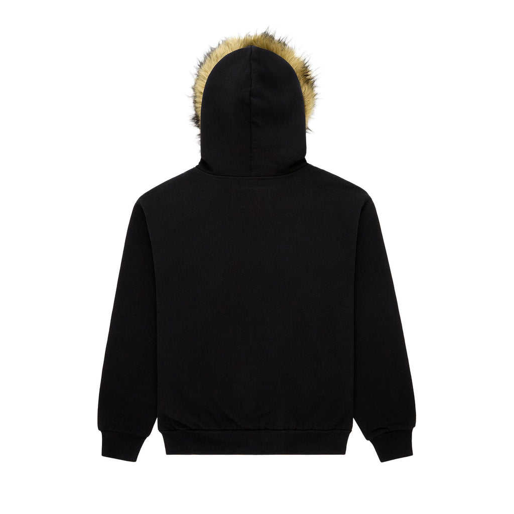 Sp5der Garibaldi Zip Up 'Black' - posterior