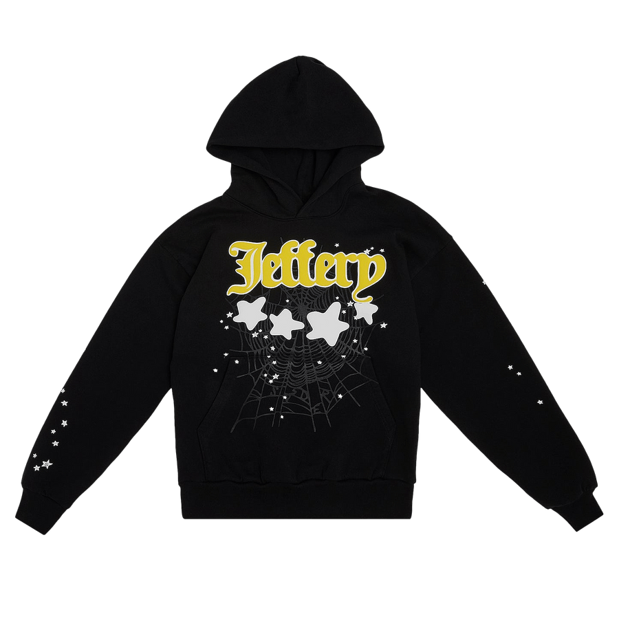 Sp5der Jeffery Hoodie 'Black'