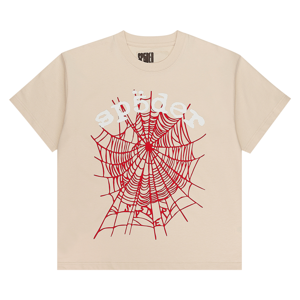 Sp5der Legacy Logo HW Tee 'Cream' - frontal