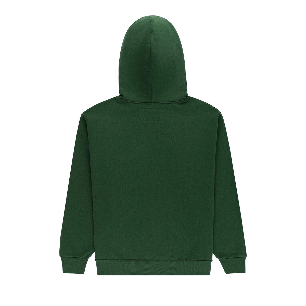 Sp5der Og Web Studded Zip Hoodie 'Green' - posterior