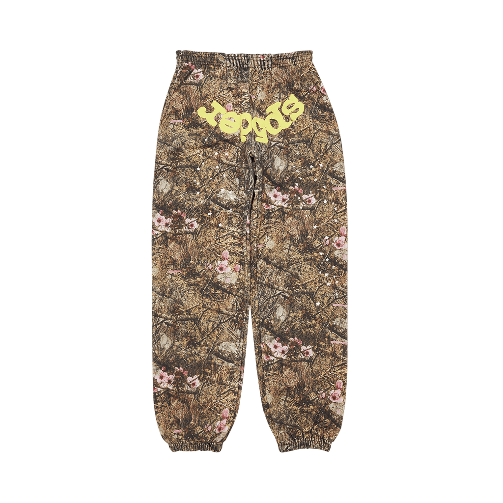 Sp5der OG Web Sweatpants 'Real Tree' - frontal