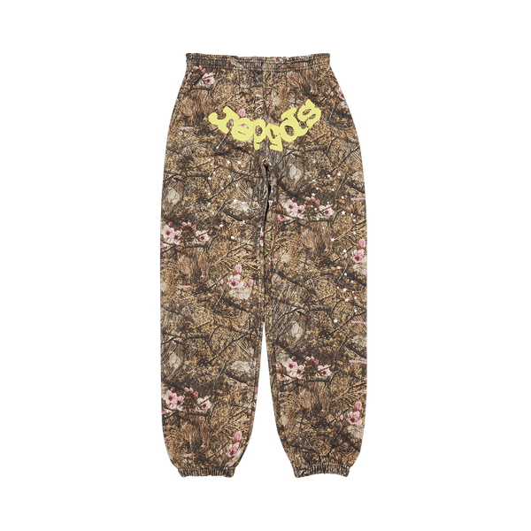 Sp5der OG Web Sweatpants 'Real Tree' - frontal