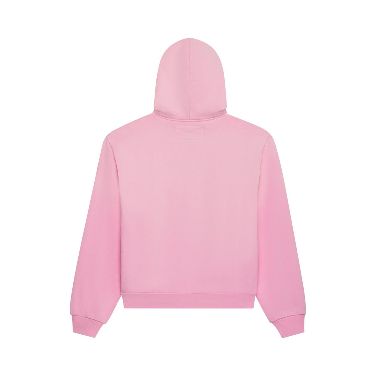 Sp5der OG Web V2 Spray Zip Hoodie 'Light Pink' - posterior