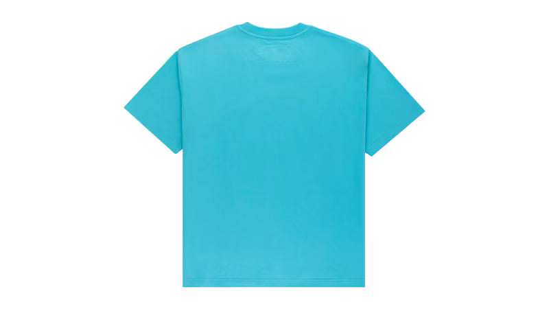 Sp5der OG Web V2 Tee Cyan - posterior