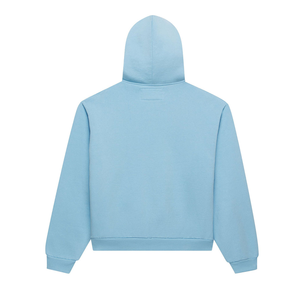 Sp5der OG Web Zip Up 'Sky Blue' - posterior