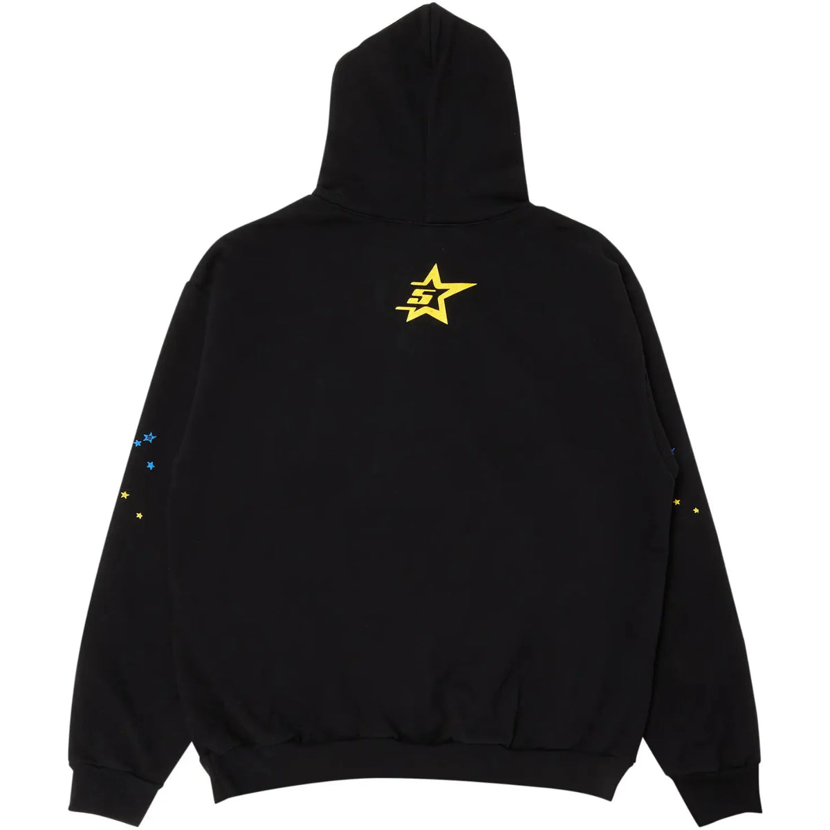 Sp5der P*nk Hoodie 'Black' - posterior
