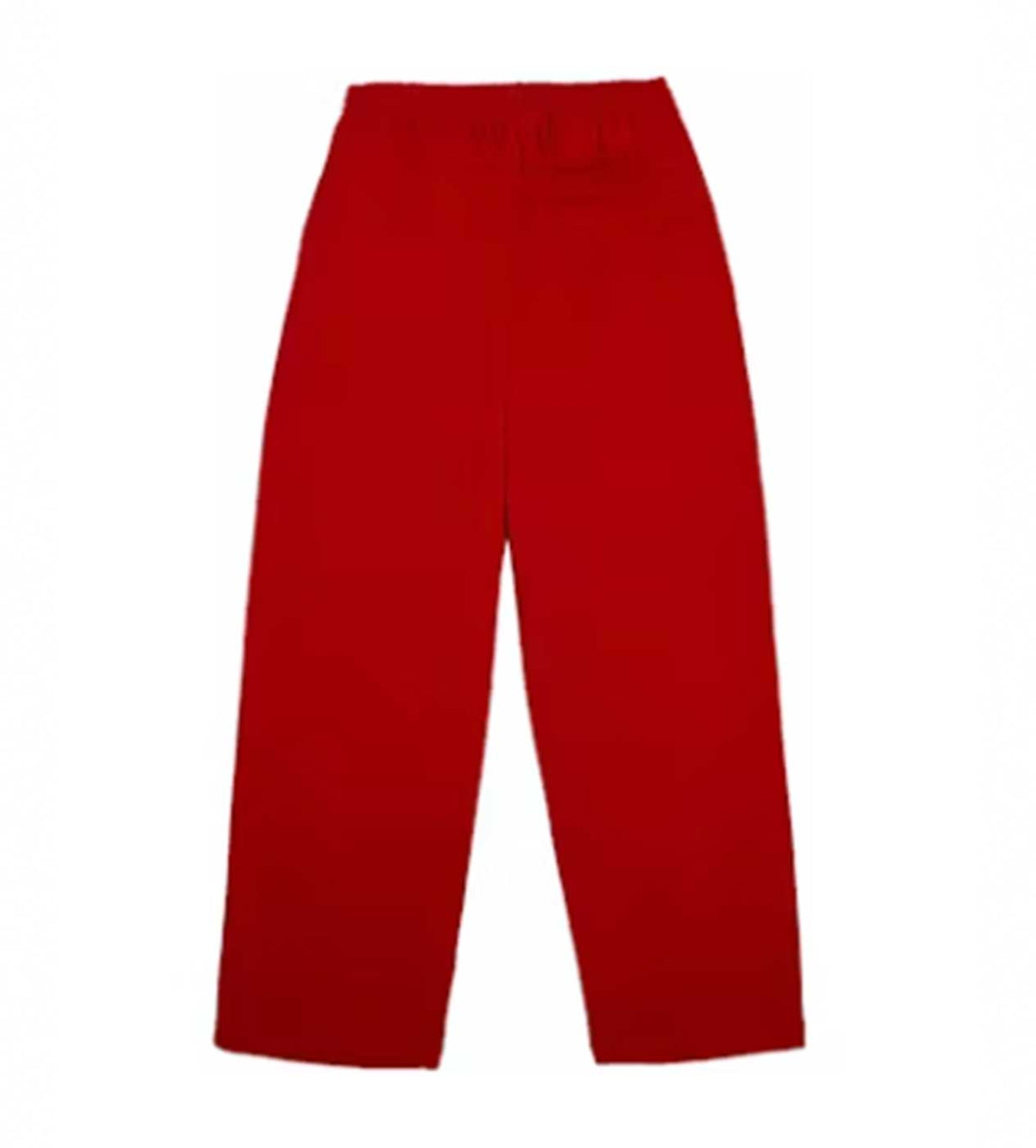 Sp5der Red Atlanta Open Leg Sweatpants - posterior