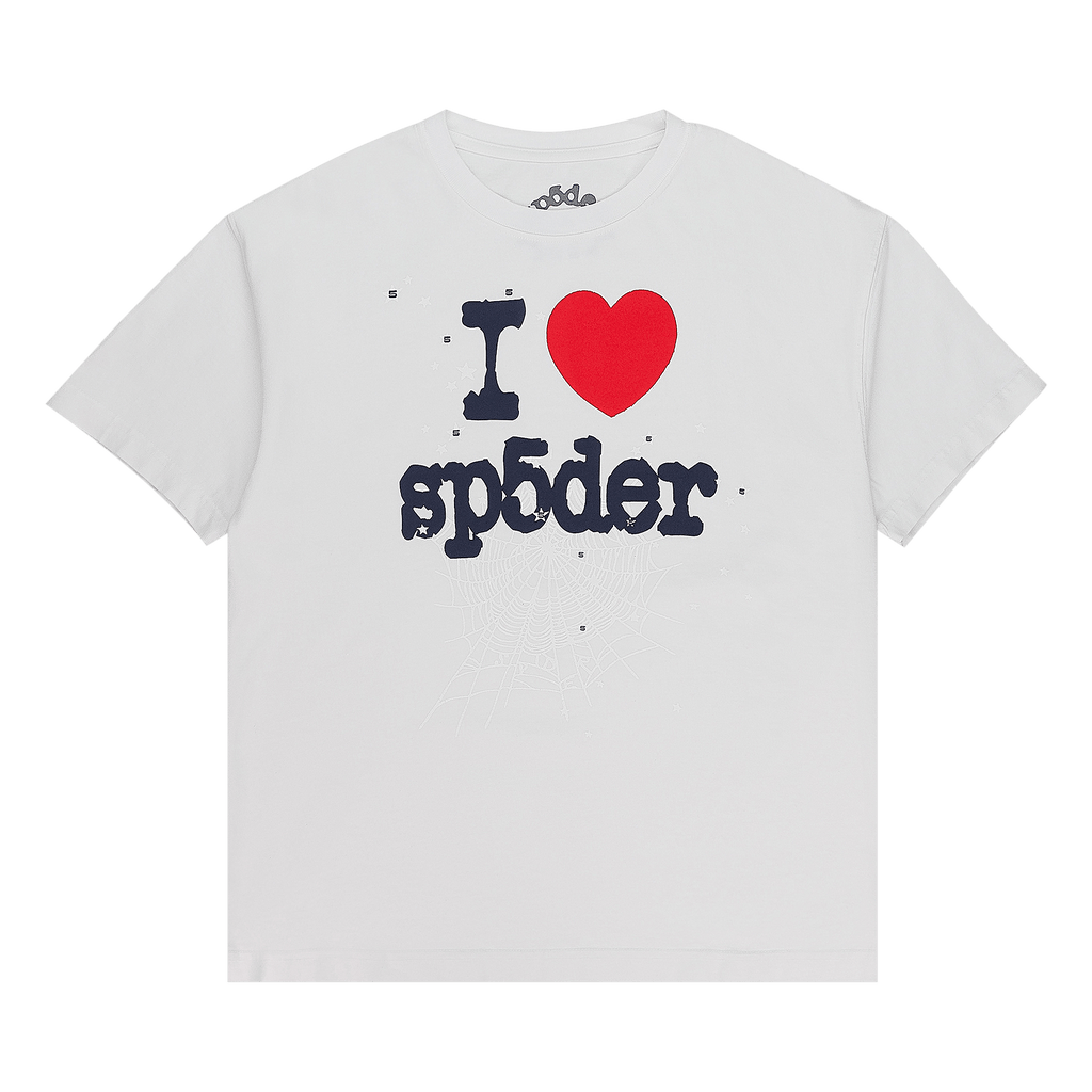 Sp5der Souvenir Tee 'White' - frontal